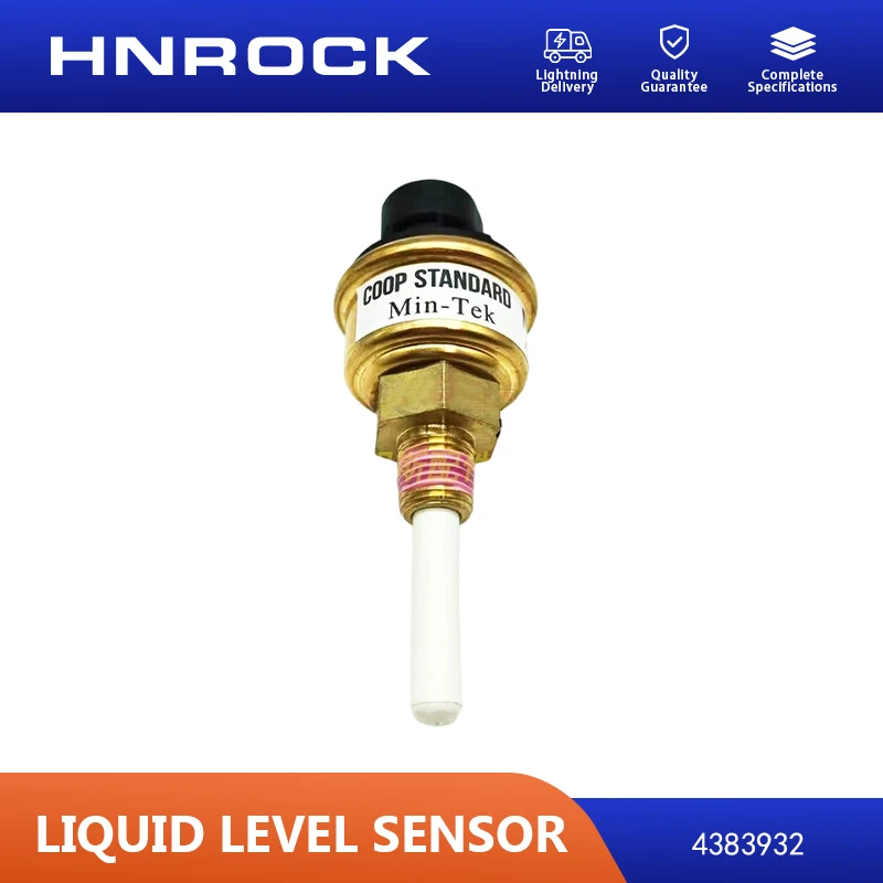 NEW HNROCK Liquid Level Sensor 4383932 for QSX15 Engine Parts, Original Equipment for Construction Machinery Diesel Engines