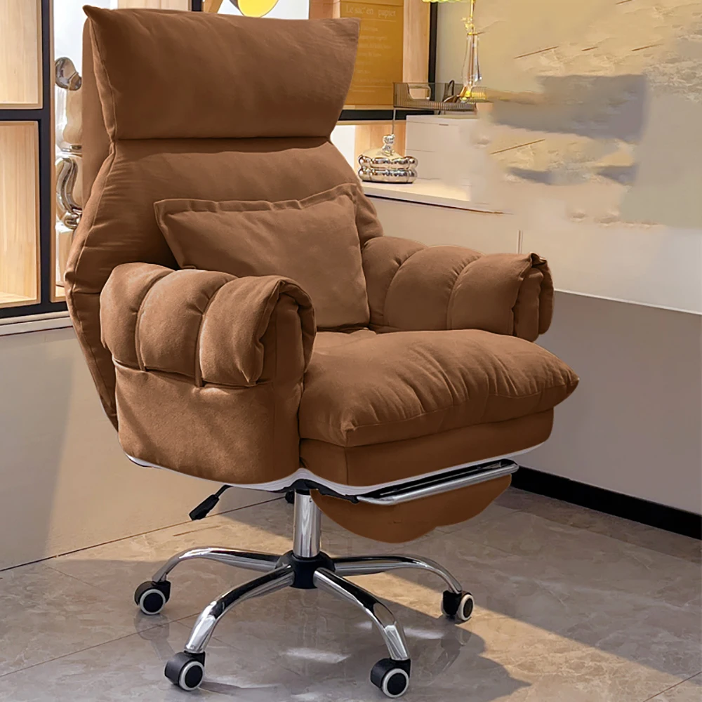 

Modern Study Office Chair Comfortable European Aesthetic Luxury Office Chair Ergonomic Nordic Cadeira Para Computador Furniture