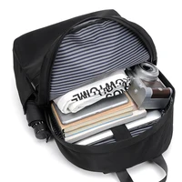 Men's casual business backpack, large capacity computer bag, waterproof fabric, suitable for daily commuting, school, travel 4