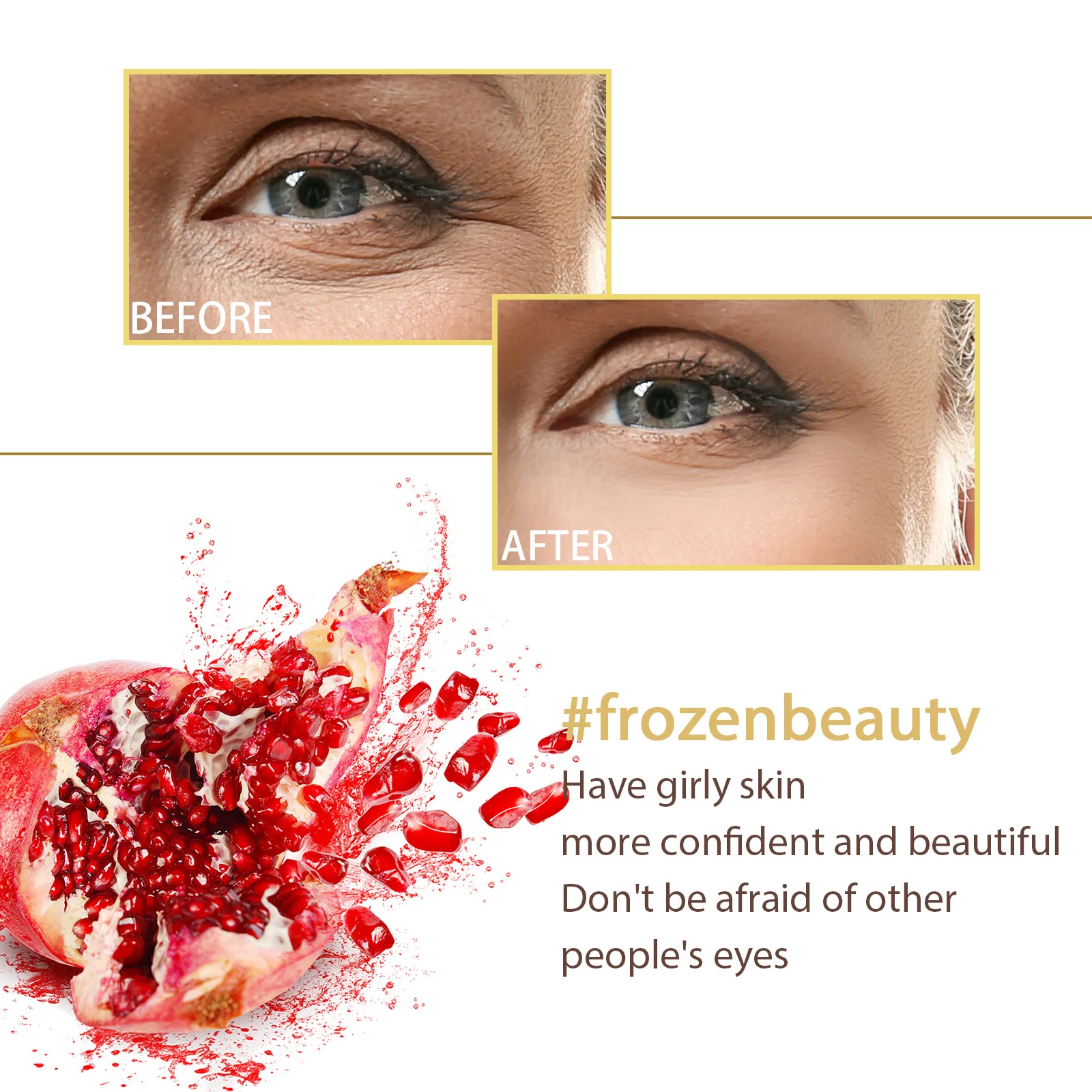 جوهر تكرير العصر الذهبي السائل الببتيد المضاد للتجاعيد جوهر شد البشرة فضفاضة تقليل الخطوط الدقيقة السلس شركة ترطيب #2