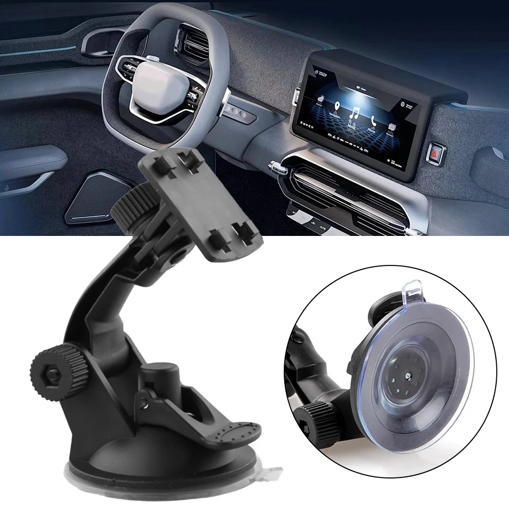 

Vehicle-mounted GPS Stand Car Vehicle Adjustable Windshield Suction Mount Holder Adjustable Bracket Design Equipped With Two Adj