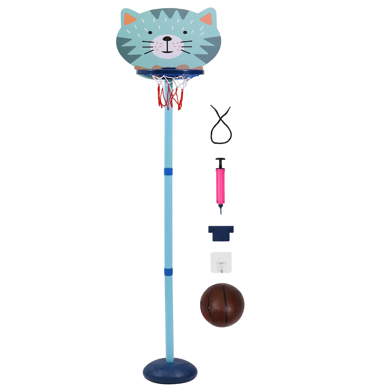 Cerceau de jeu de support de basket-ball pour enfants, fourniture d'entraînement de lancer de porte, jouets gonflables