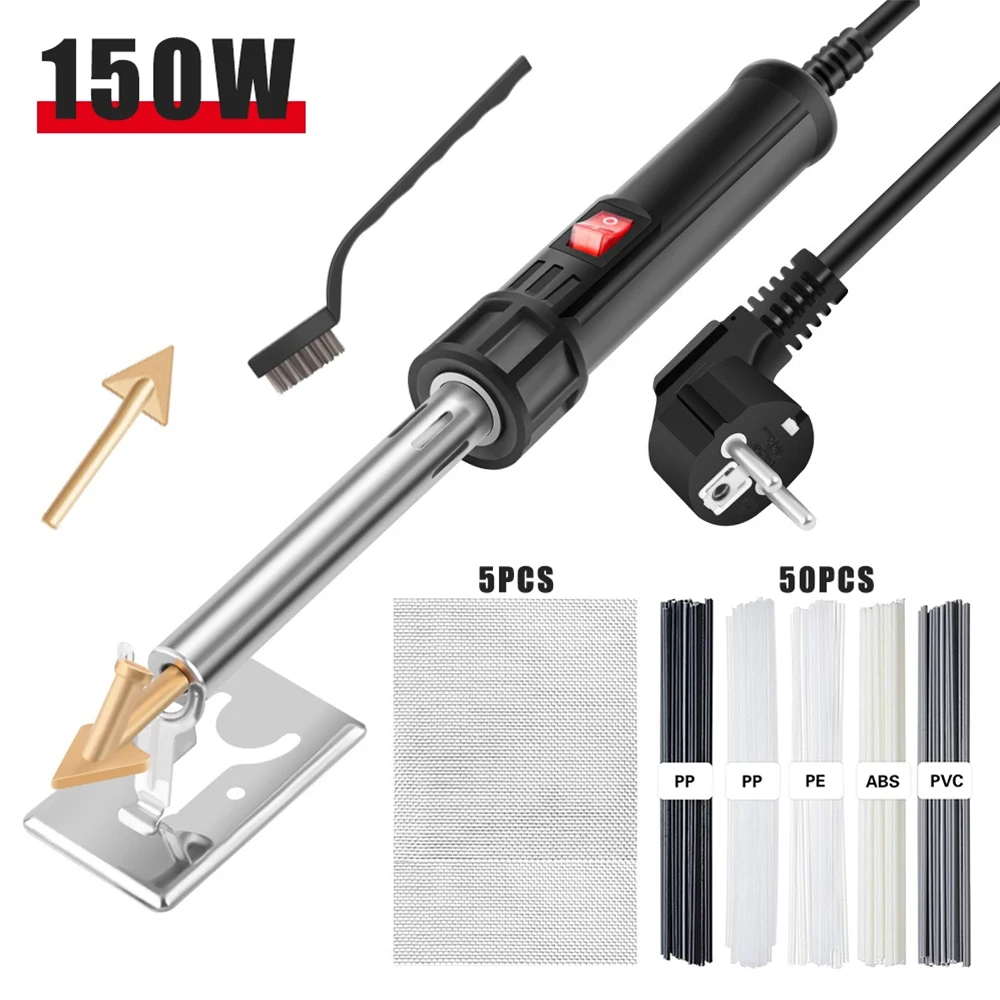 New 150W Plastic Welding Kit Soldering Iron Gun Professional Surface Repair Tool For DIY Car Bumper Kayak Canoe Welder Tools Kit