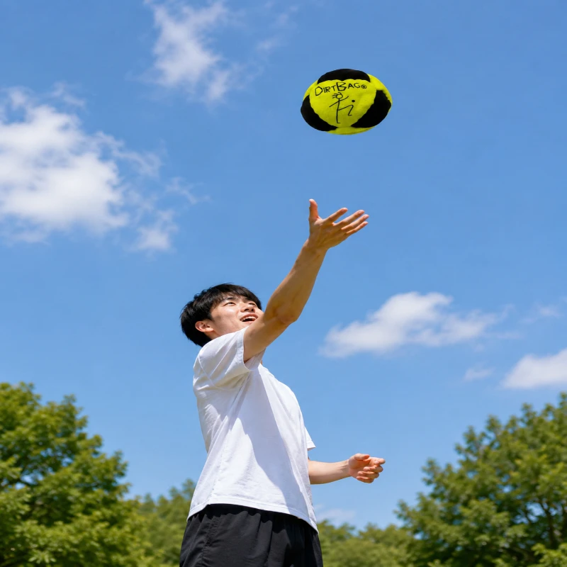 

Dirtbag Classic Footbag 2026 New Soft Crochet Kick Sack Toy Outdoor Coordination Training Sports Game for Kids Adults