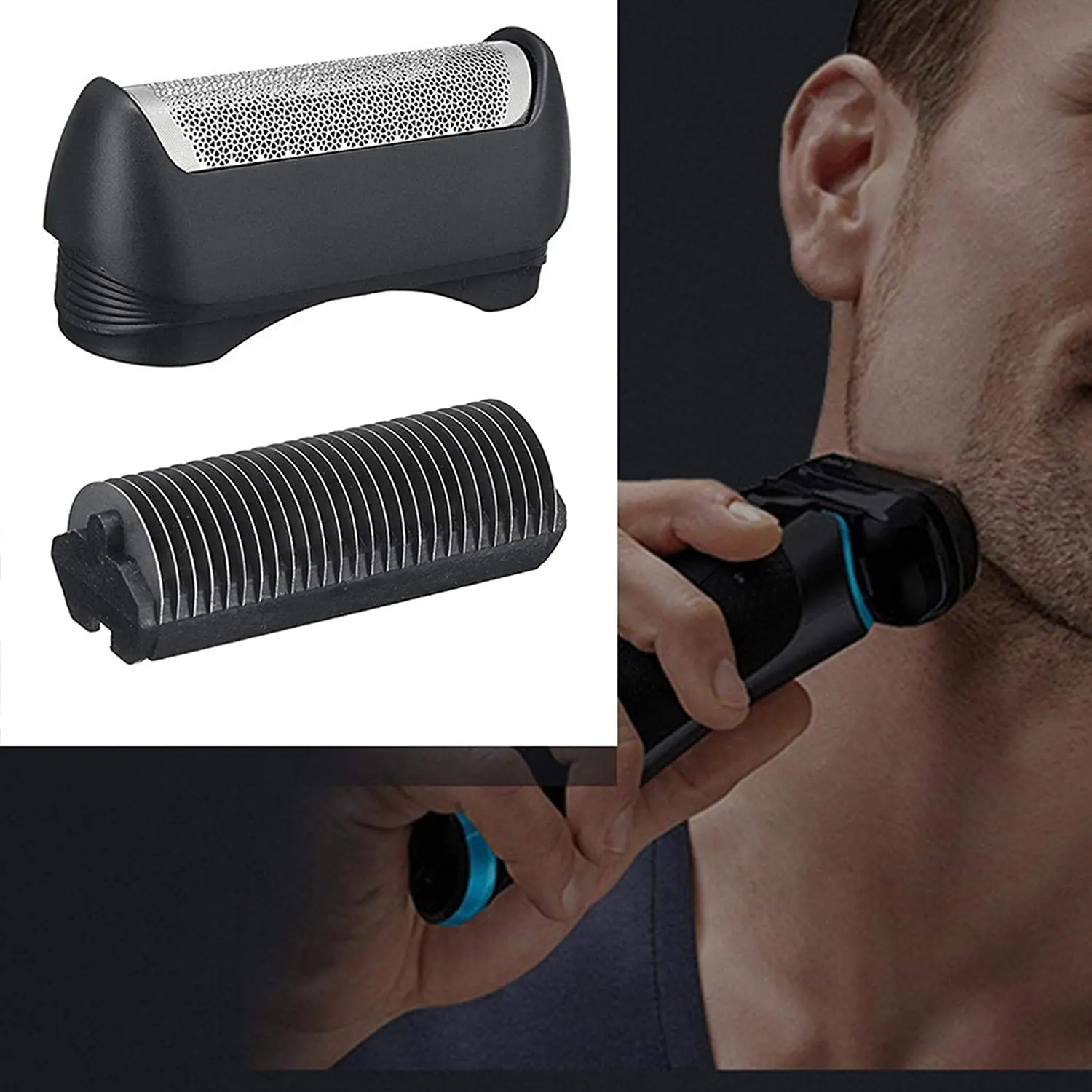 HOT Electric Shaver Replacement Head for Braun 11B Series, Replace Shear Blade Cutters 1/110/120/140/815/835/5683/5684/5685