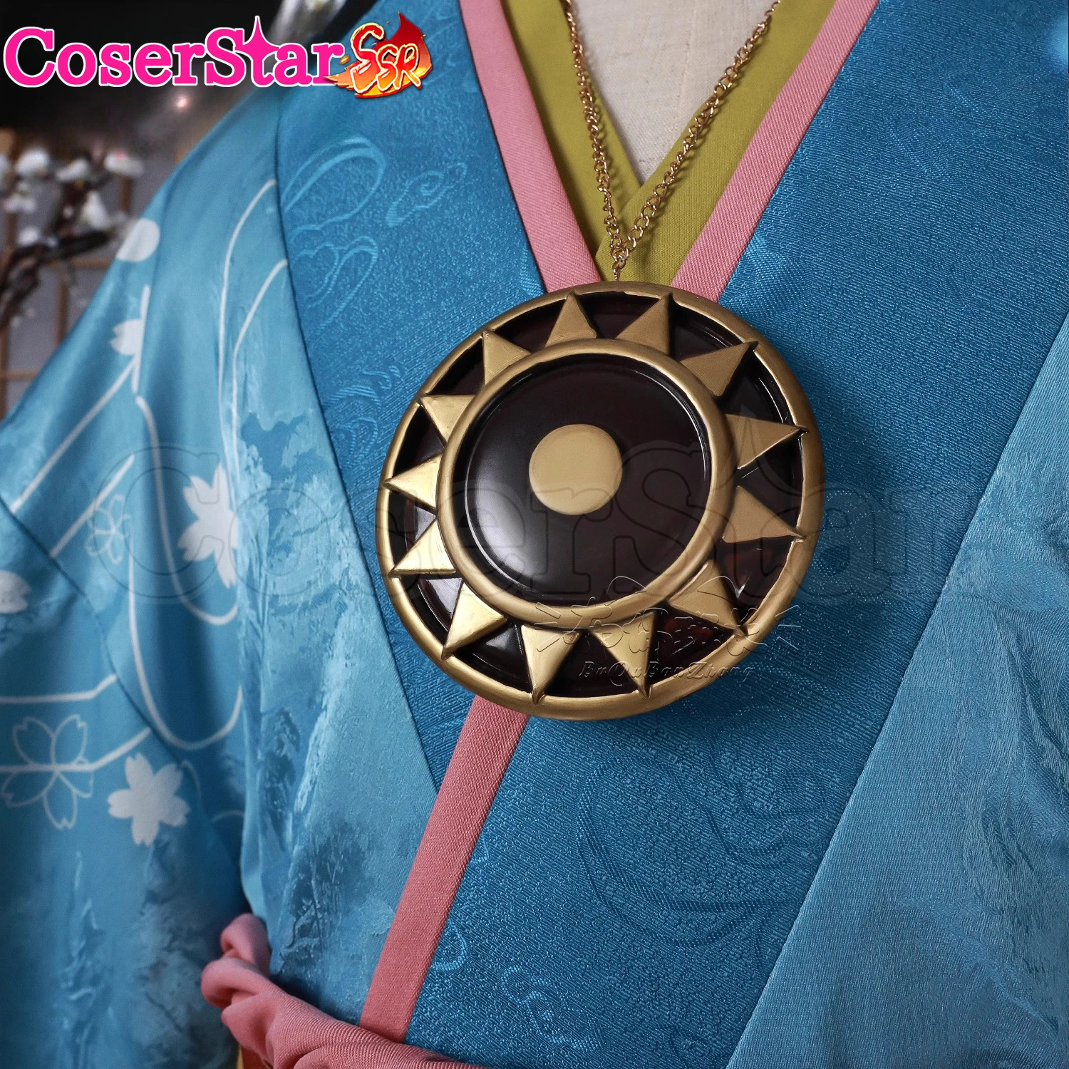 CoserStar-SSR أنيمي أياكاشي مونونوكي البائع الطبي ياكوسان طقم ملابس تنكري كرنفال الهالوين حفلة لعب الأدوار شعر مستعار #5