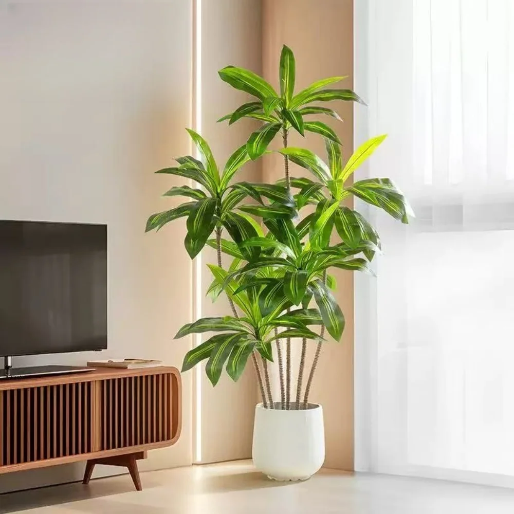 

Artificial Tree Simulation Green Plant Brazilian Wood Potted Home Interior Decoration Ornaments Simulation Tree