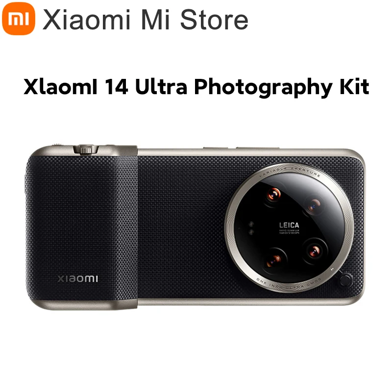 Original  Xiaomi 14 Ultra Photography Kit Professional Photography Grip Wireless 1500mAh Battery Corner leather protective case