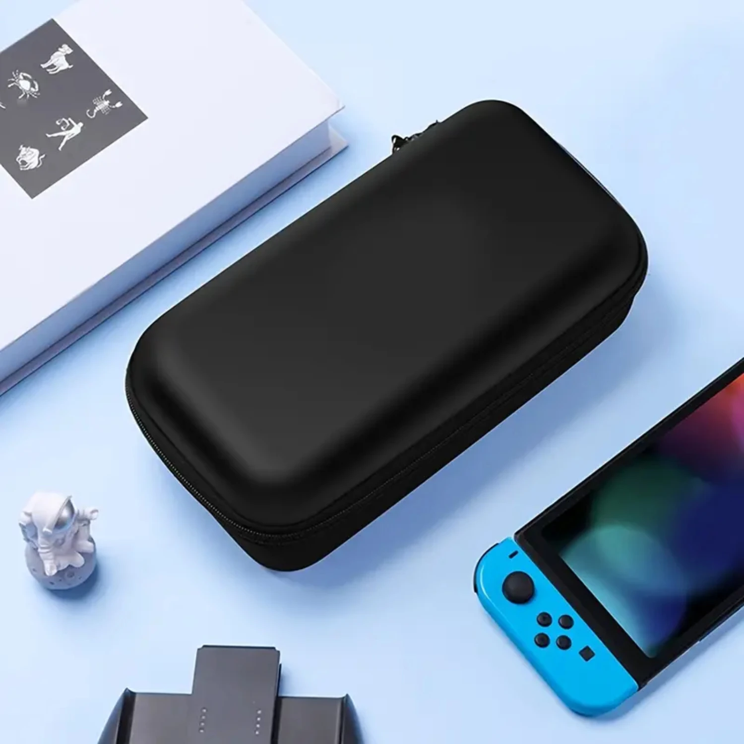 

Ultimate Convenient Portable Electronic Accessories Storage Bag for Nintendo Switch Oled with Cable Organizing Features: The Per
