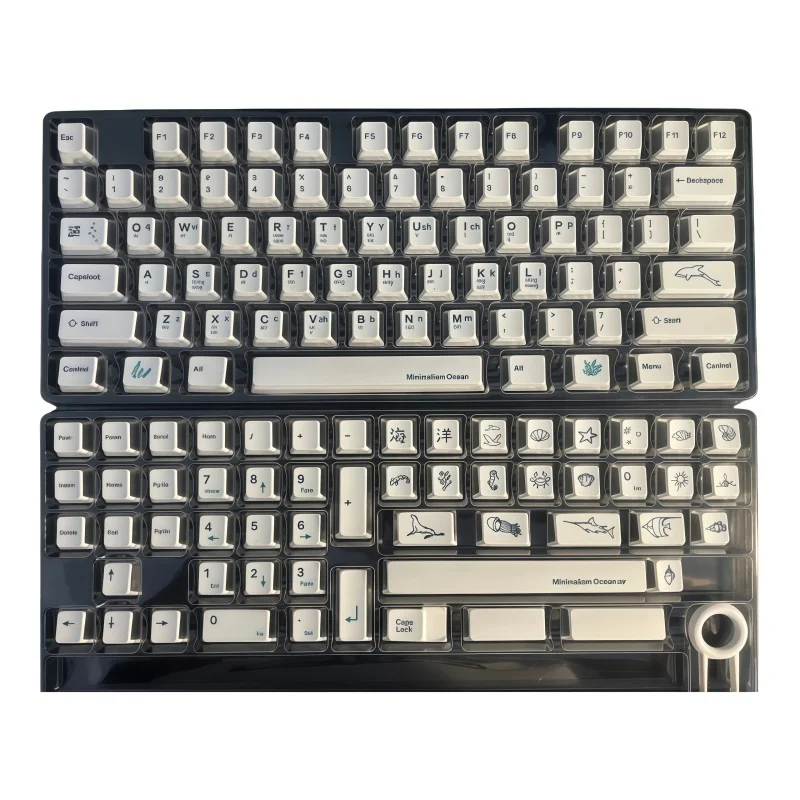 

Минималистичная тема океанского журавля, колпачок для клавиш с фонетическим корнем, трехсторонняя полупрозрачная пятисторонняя термосублимационная вишня, очень эргономичная