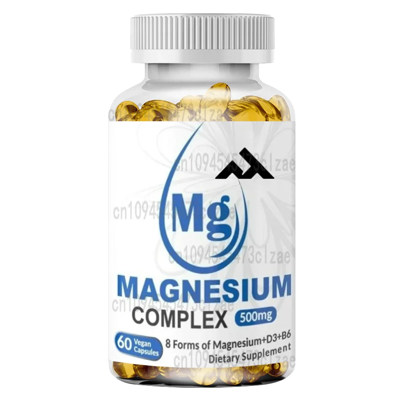 

Добавка из магниевого блока 500 мг, максимальная поглощение из 8 активных форм — глицин, цитричная кислота, тавр и D3, B6