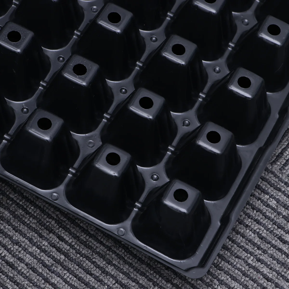 

5pcs 50 Mini Seedling Small Hexagon Ornament Tray For Herb Succulent Starter Propagation Small Hexagon Ornament Plant Pot