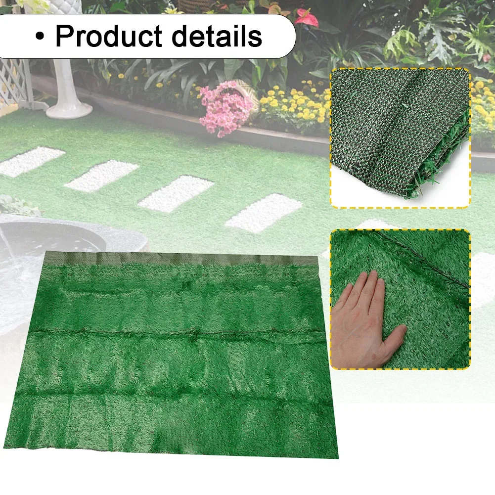 

Artificial Grass Carpet Green Fake Synthetic Garden Landscape Lawn Mat Turf DIY Micro Landscape Home Floor Decor