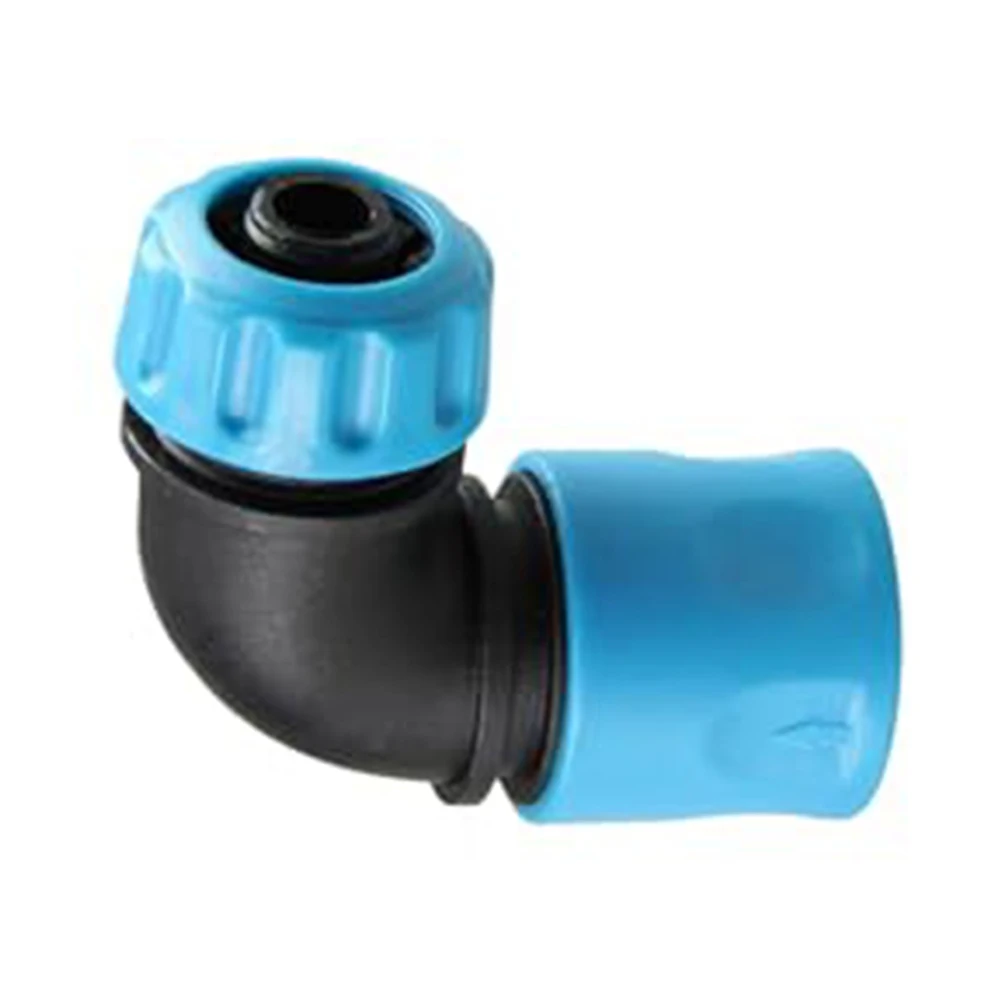 Set of 4 Quick Connect 90 Degree Hose Adapters for 12 13 mm Garden Hoses Compatible with Standard Water Outlets and Sprinklers
