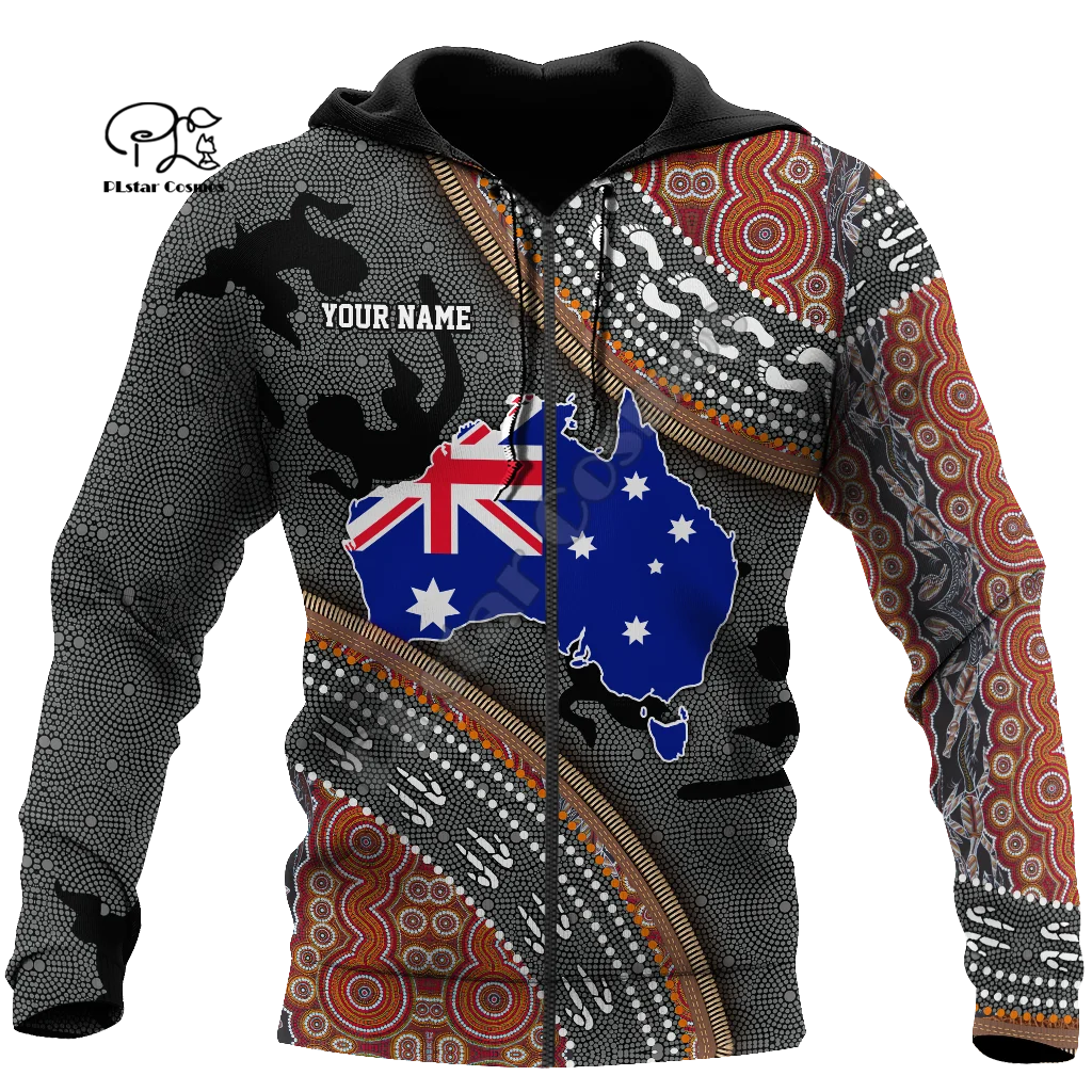 PLstar Cosmos Aboriginal Australia Culture Country Tribal Retro Tracksuit Men/Women 3DPrint Casual Harajuku Pullover Hoodies X11