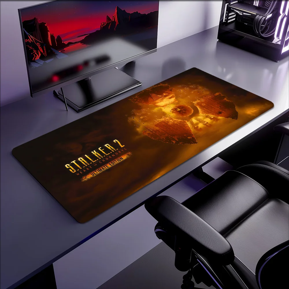 S-STALKER Mouse Shooting Horror Pad Non-slip Game Lockedge Office Student Gaming Thickened Large Writing Cushion MousePad