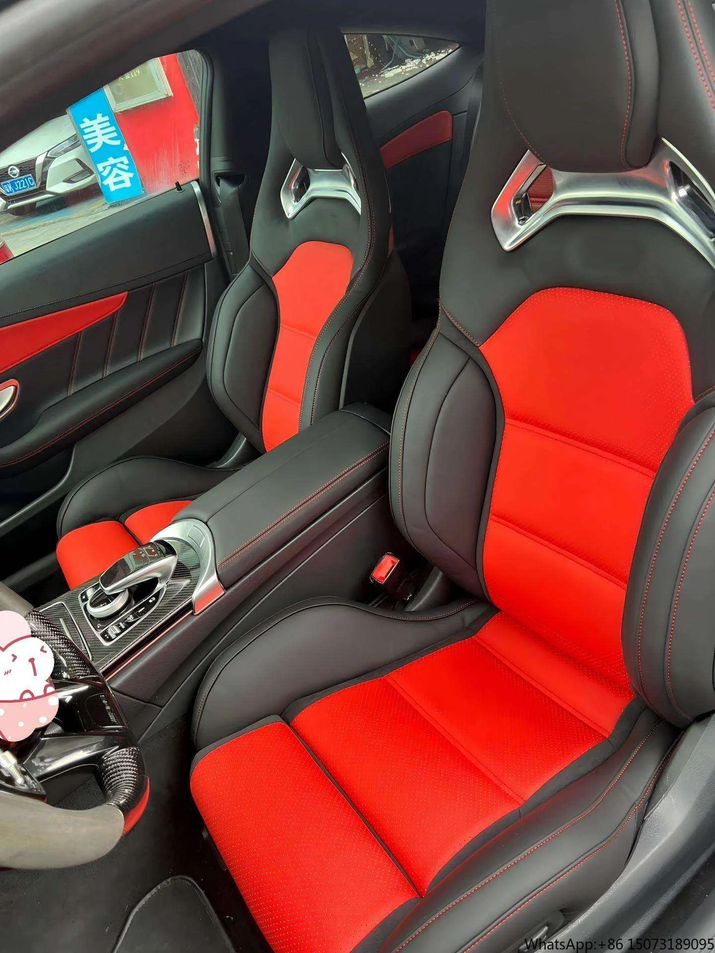 High Quality Custom Racing Bucket Seats for  C Class C43 C63 W204 W205 W206  Black Series Made of Leather