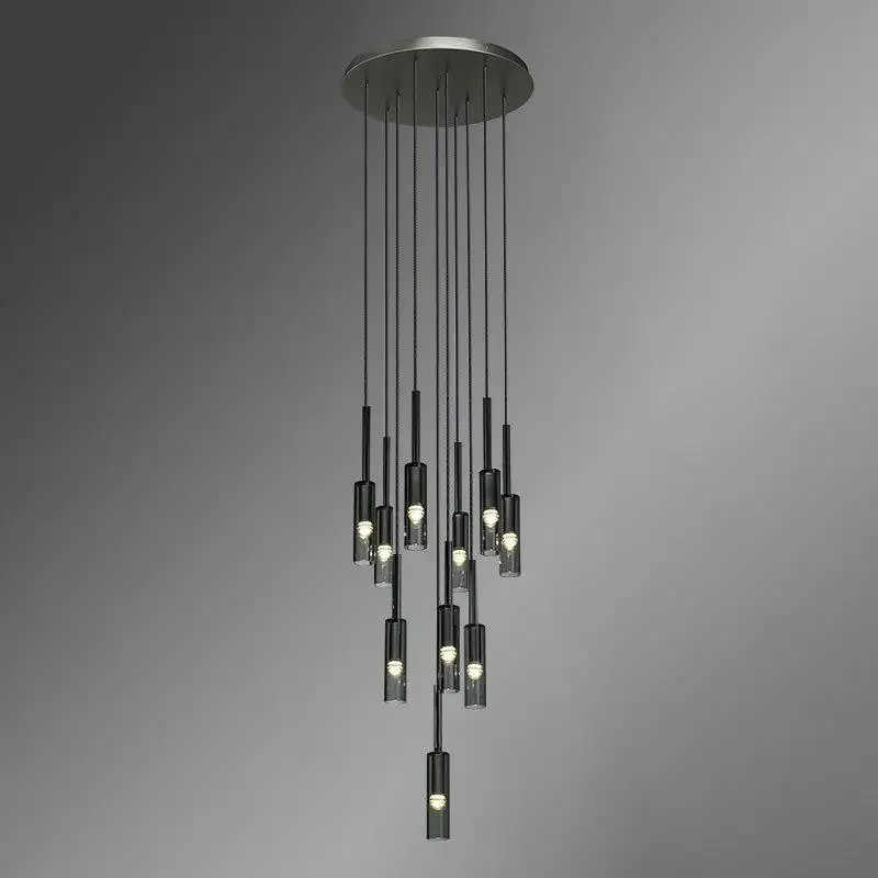 Postmodern LED Pendant Lights Kitchen Glass Hanging Lamps For Living Room bedside Decor Lights Staircase Lamps