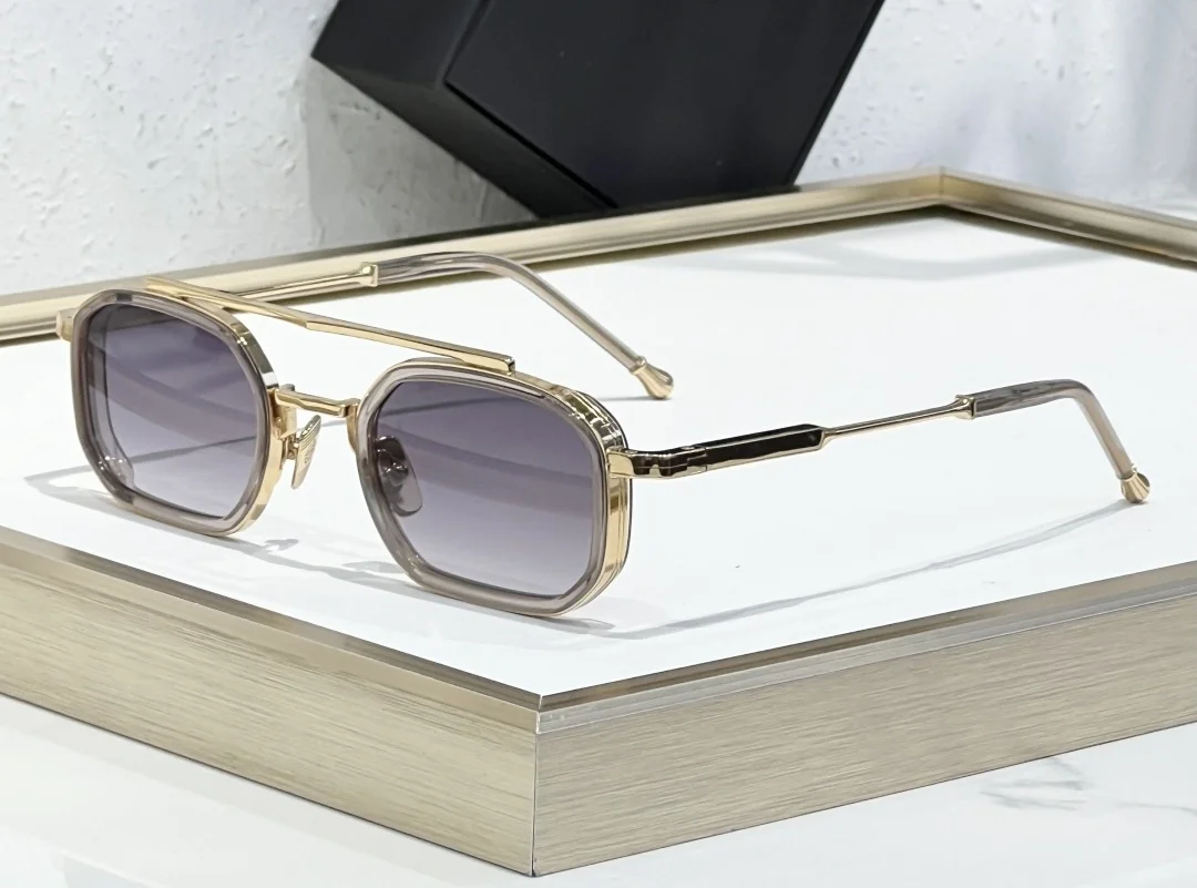 Top hoge kwaliteit zonnebril voor mannen en vrouwen ANTHONY SIZE 48-26 stijl UV400 retro mode speciaal ontwerp zonnebril met doos