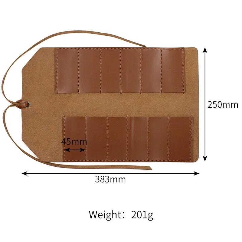 Multifunctional Tools Storage Bag Reel Kit Handbag Engraving Knife Leather Tool Bag Woodworking Tool Storage Box Roll Up Pouch