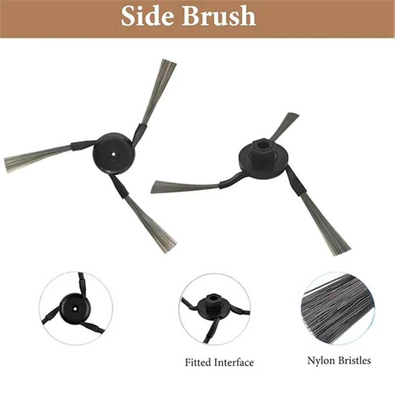 KEOL-Voor Dreame Mova P50 Pro Ultra/ P10 Pro Ultra/ P10 Ultra Onderdeel Tricut Zijborstel Hepa filter Mop Doek Stofzak