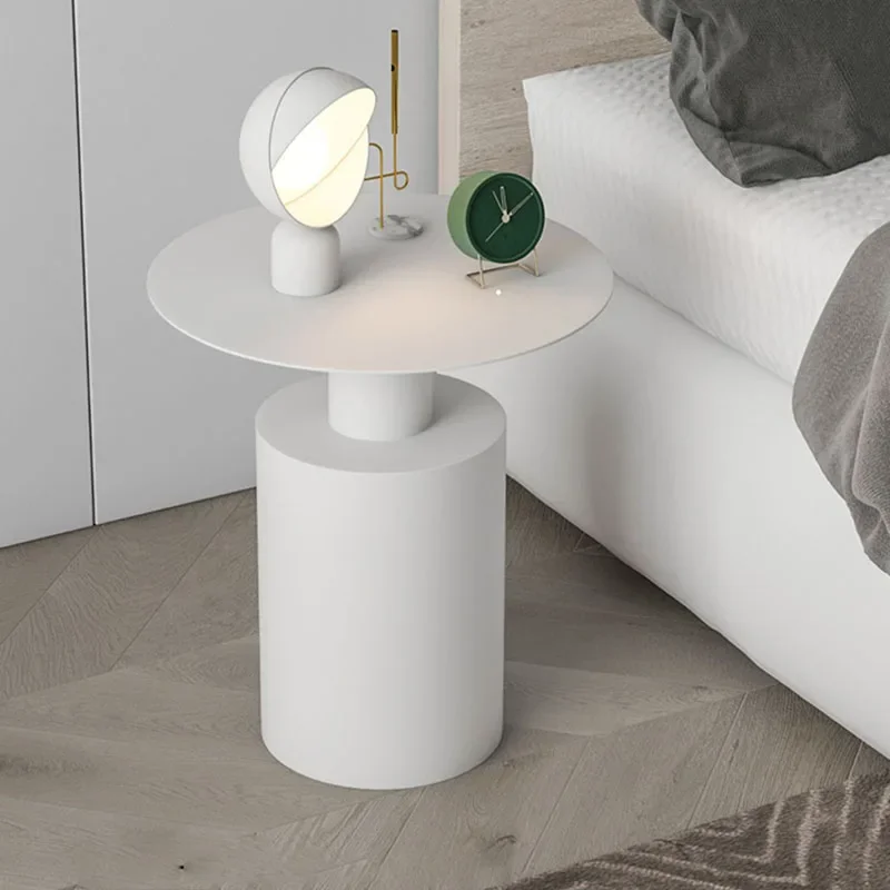 Nordic White Coffee Tables Small Metal Modern Glam Round Coffee Tables Minimalist Unique Luxury  Home Furniture