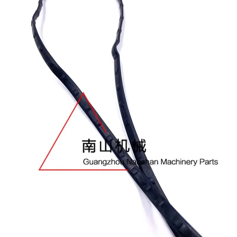 Kubota U10/15/17 valve chamber cover rubber strip Kubota D782 engine valve chamber cover gasket micro-excavator parts