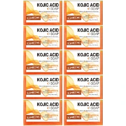 Kojic Acid Soap Original Cleanses Skin with Hand-made Whitening Soap for Deep Cleansing and Brightening Skin Tone Antimicrobial