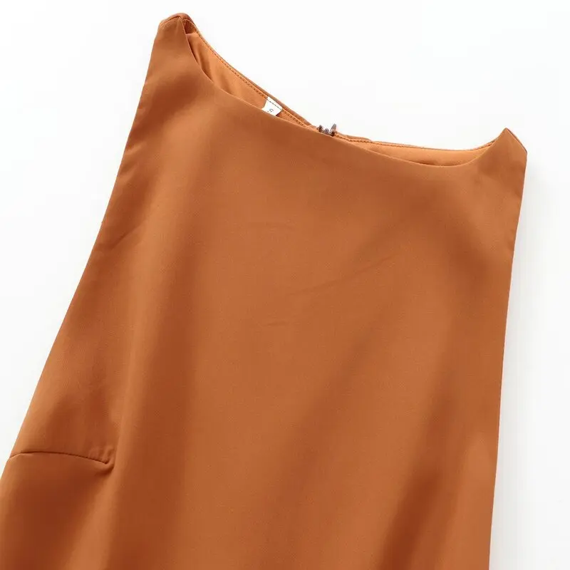 

Casual Slim Fit Women's Top with Belt Elastic Svel irt New Arrival Autumn 2024 Versatile Straight Cut Regular Length