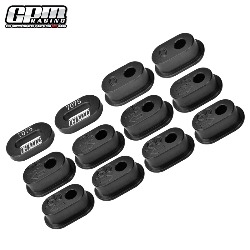 Juego de ajustador de tensión de cadena de aleación GPM 7075 para motocicleta LOSI 1/4 Promoto MX SM LOS-2272,LOS-2310