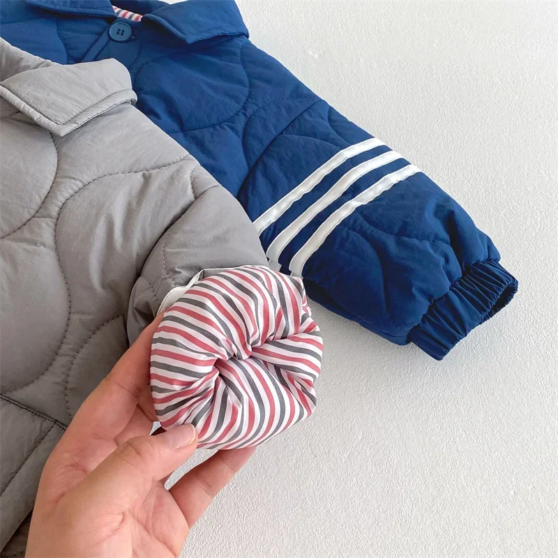 Children's Winter Coat New Warm Thick Cotton Jacket Kids Outerwear Hoody Cardigan for Boy