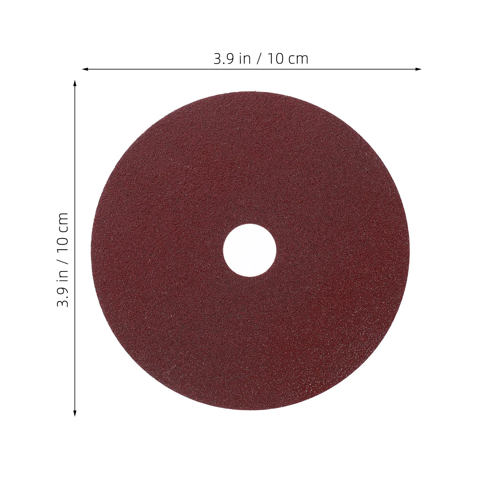 25 discos de lixa polimento fino 3.93 Polegada 120 grão ângulo moedor lixa almofadas para madeira metal móveis renovação