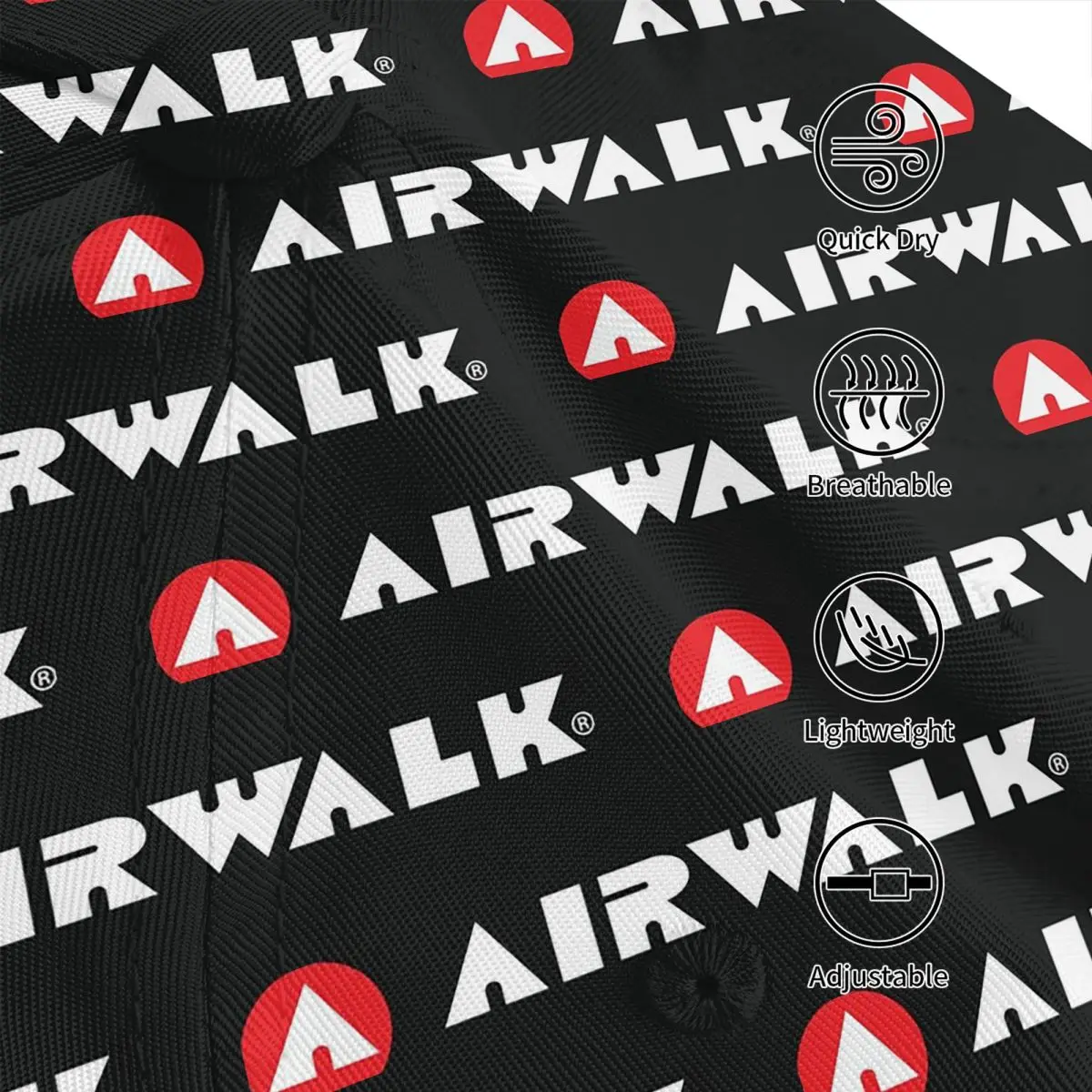 قبعات البيسبول للجنسين شعار Airwalk في الهواء الطلق ملابس الشارع الصيف قبعات البيسبول الرياضية قبعة الهيب هوب Casquette #4