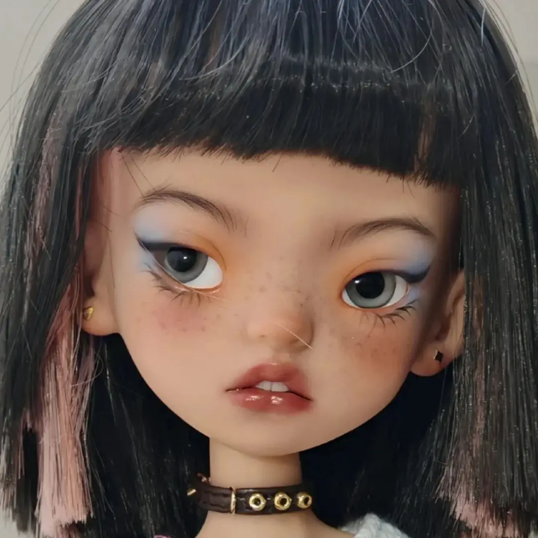 

2025 New bjd sd doll1/6 Smiling Girl shuangyanpi Double eyelid doll resin toy birthday gift Free shipping of spot makeup