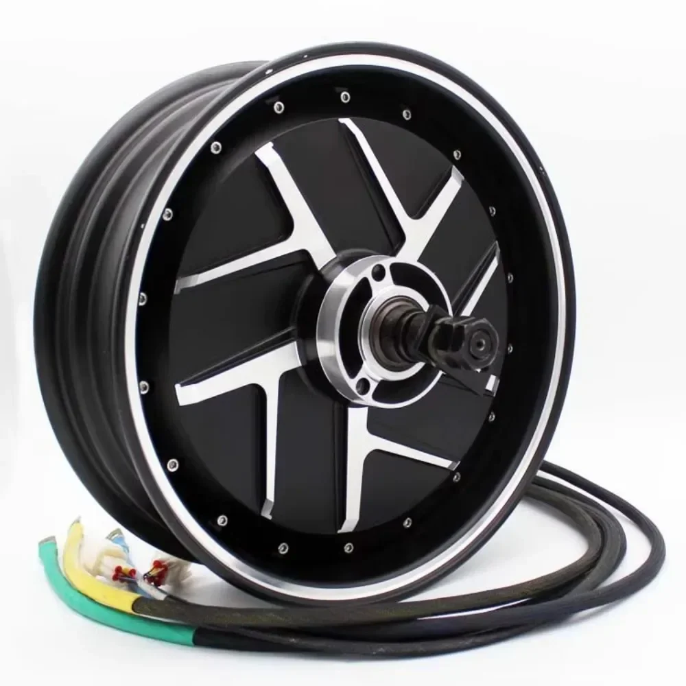 Qualidade sem preocupações Raro Encontrar alta potência 13 polegadas 72V 8000W BLDC Hub Motor para motocicleta