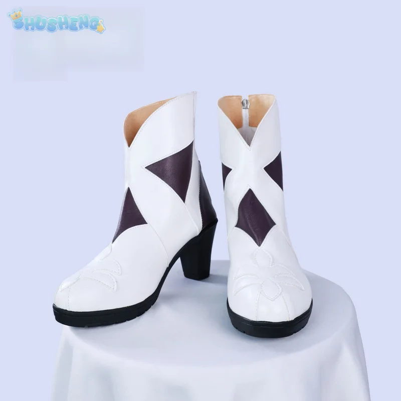 

Game Honkai: Star Rail Castorice Cosplay Shoes Halloween Carnival Sweet Short Boots Men's and Women's Fashion Boots