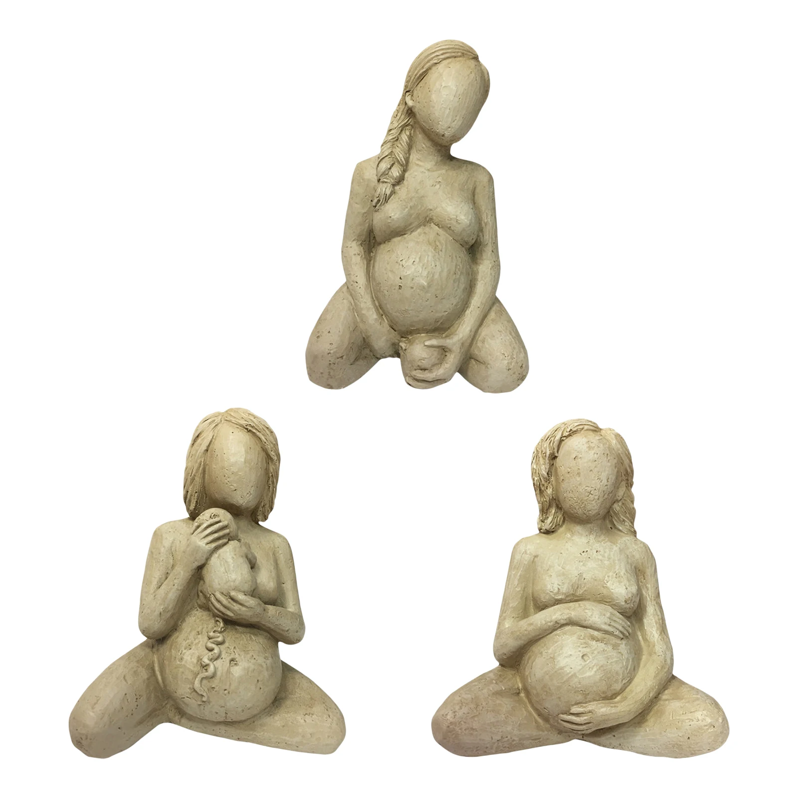 Resin Art Pregnancy - Креативная грязевая женская скульптура для беременных,