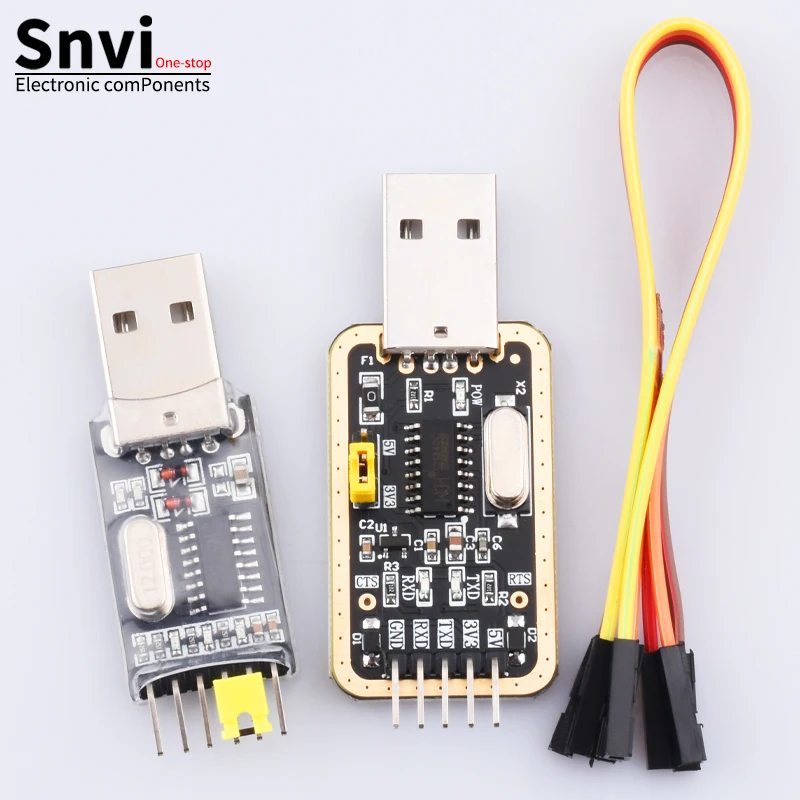 Snvi CH340G CH340E CH340C Modul USB-zu-TTL-Konverter UART-Modul CH340 3.3V 5V für Arduino – Detail 1