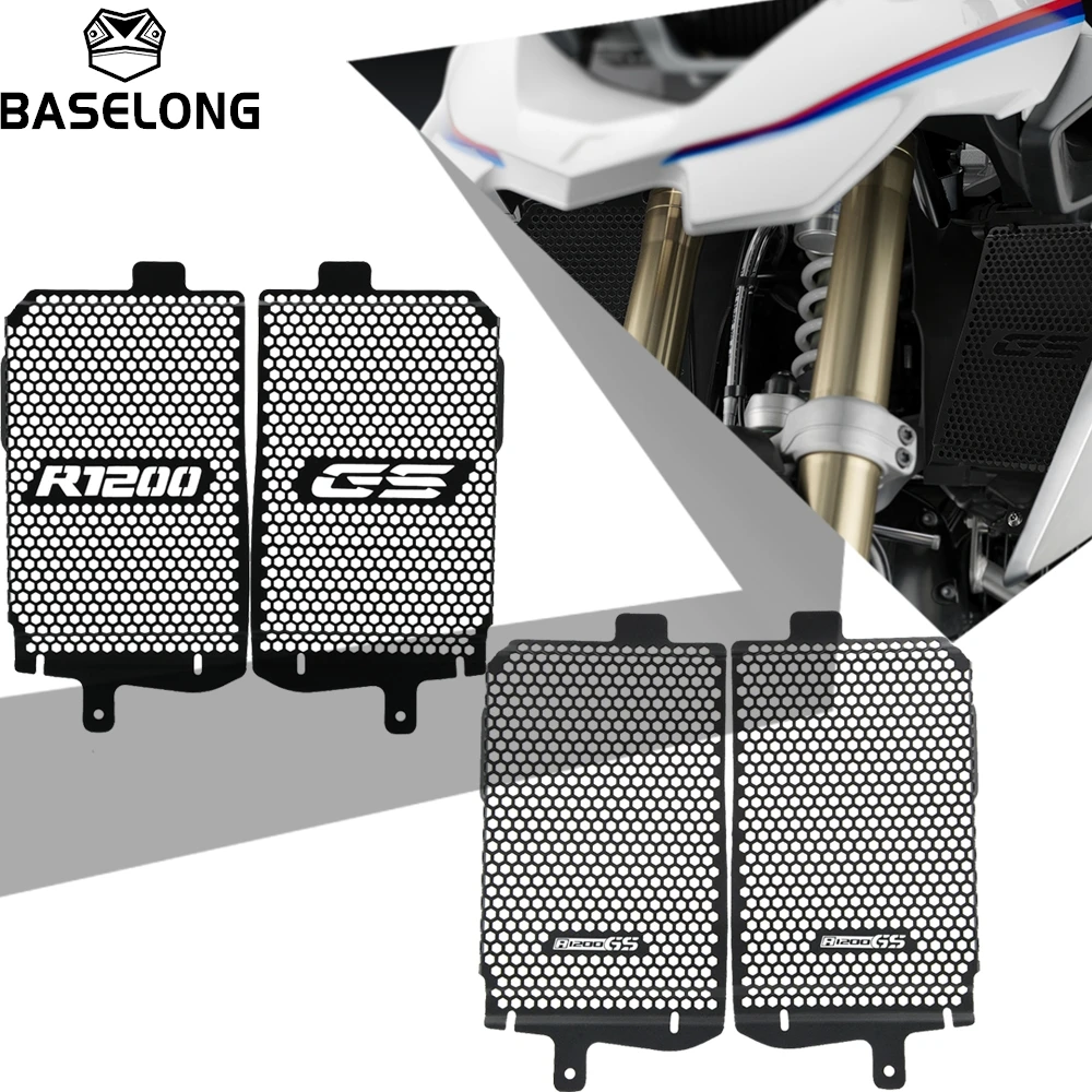 

Motorcycle CNC Aluminum Radiator Grille Guard Cover Protector FOR BMW R 1200 GS R1200GS Rallye & Exclusive TE 2017-2018-2019