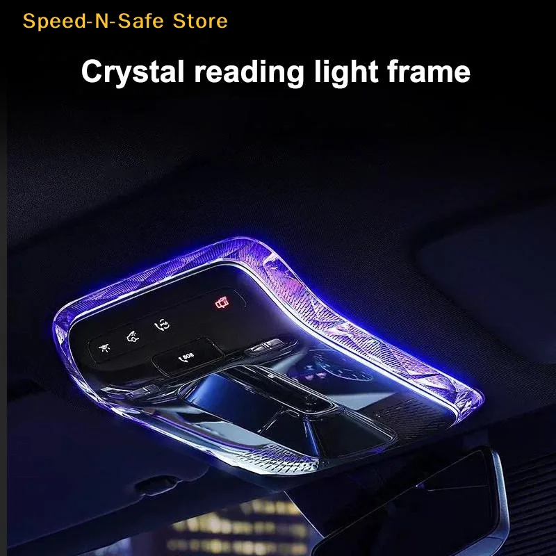 Crystal Reading Light Frame For E300L LED Ambient Lighting For Car Interior