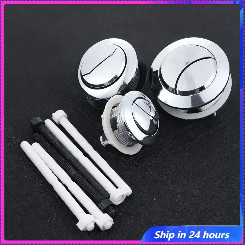 Botón de tanque de inodoro, botón de descarga individual, accesorios de tanque de agua de inodoro, interruptor, pulsador de inodoro