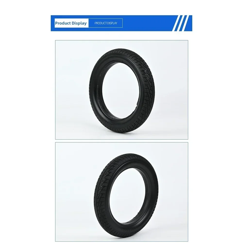 

Non-pneumatic Wheelchair Tire For Hospital Use Black Solid Tire For Wheelchair Wheel PU Material Solid Construction