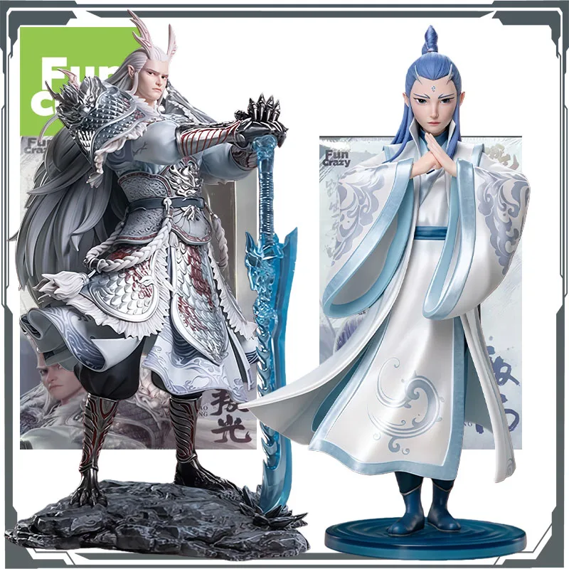 FunCrazy Original Ao Guang & Ao Bing 215mm y 155mm figuras de acción de Anime juguetes para niños regalo de Navidad adornos de modelos coleccionables