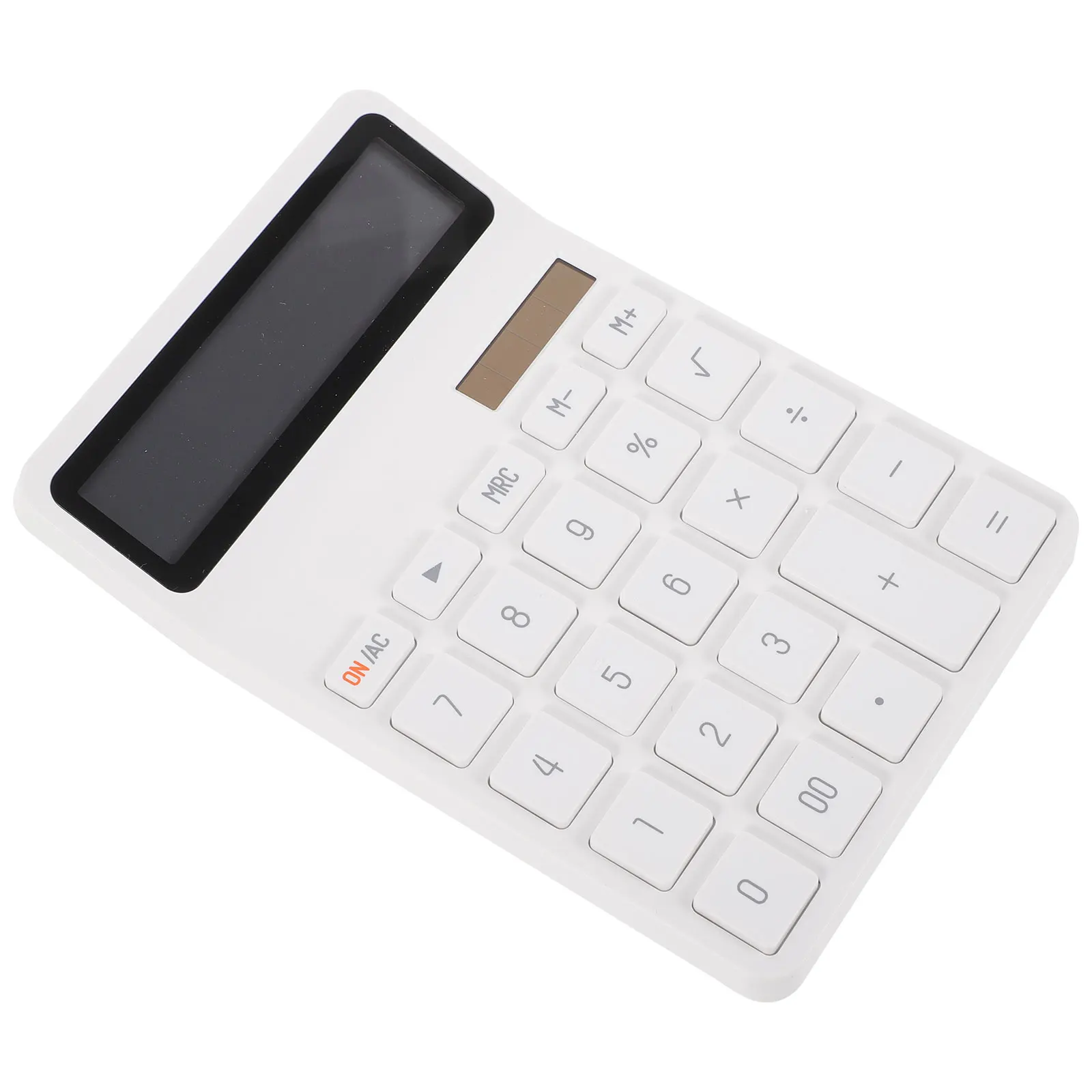 Digital Desktop Calculators Large Display White Abs Student Office Tools Scientific Calculator Plastic Solar Power