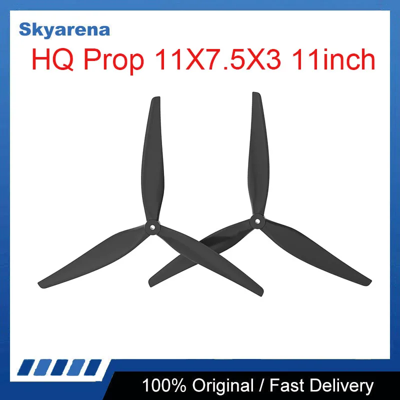 4pcs/2pairs HQ 11X7.5X3 11inch CW CCW 3 blade/tri-blade Propeller prop compatible with Taurus X8 Pro Max for FPV parts