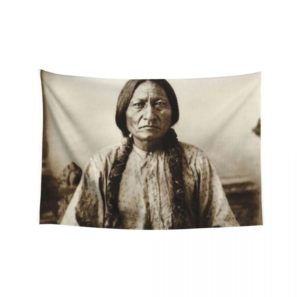 

Sitting Bull - Hunkpapa Lakota Tapestry Outdoor Decor Custom Wallpapers Home Decor Home And Comfort Decor Tapestry