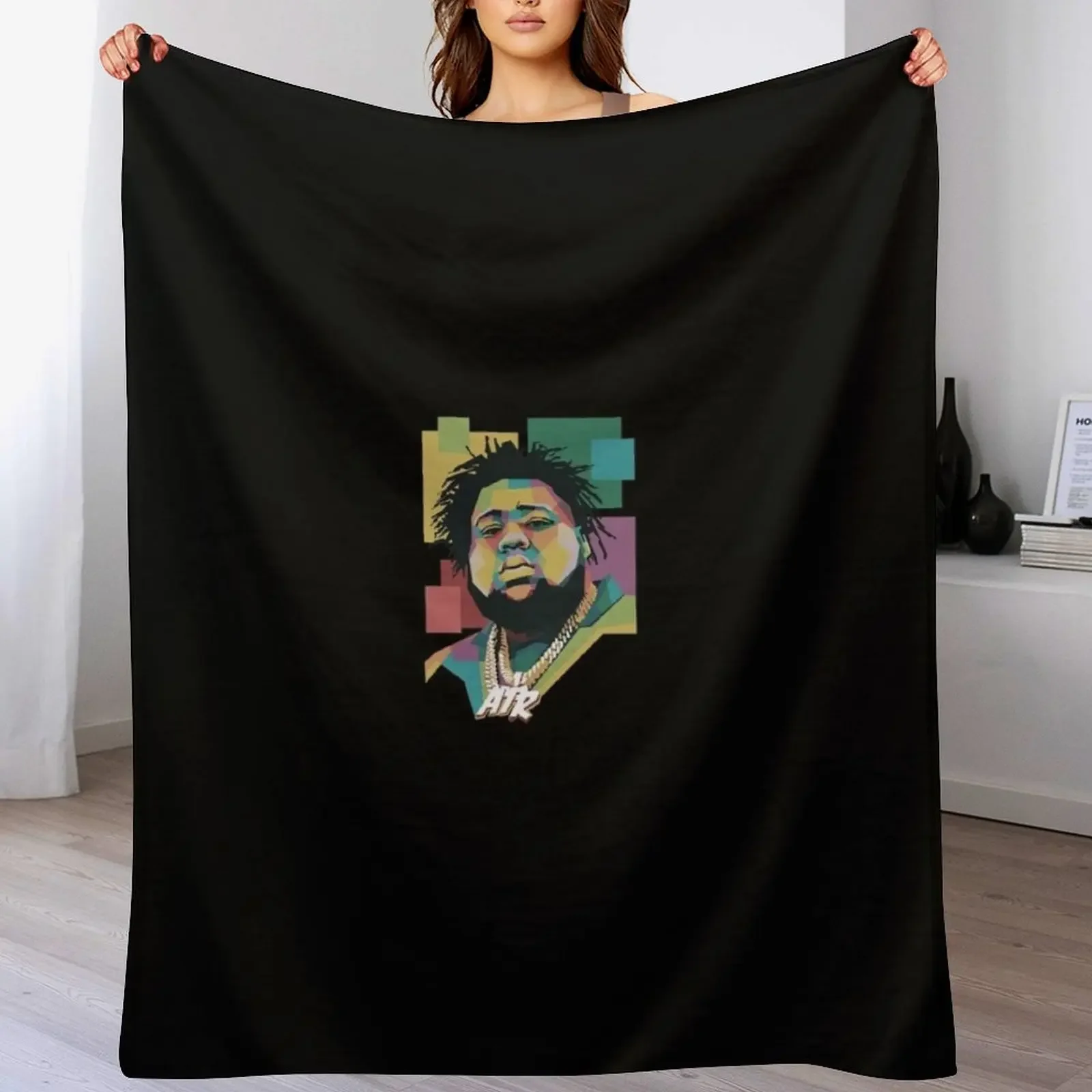 

Rod Wave Throw Blanket Decorative Throw Beach Soft Big funny gift Blankets