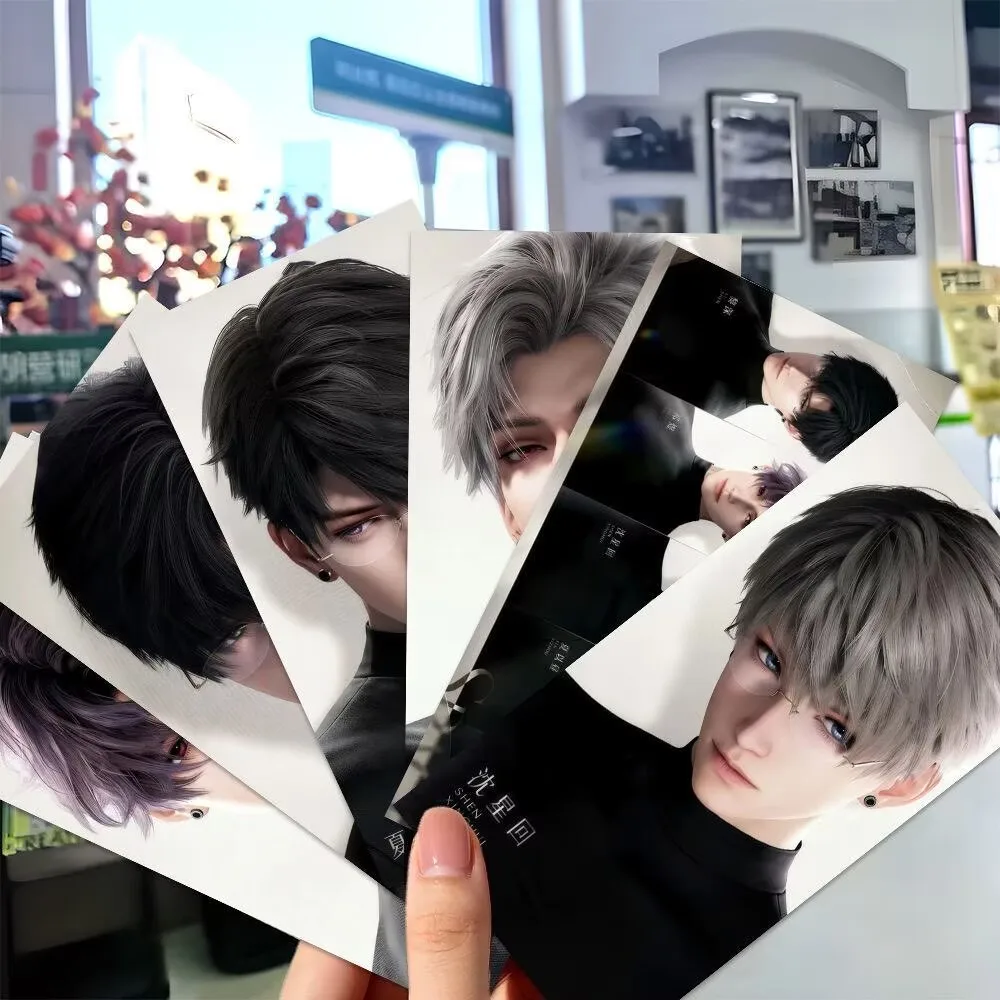 Rafayel Xavier Zayne small hand tour cards anime Second Tour Male Leader Li Shen Senior Love and DeepSpace Collection LOMO cards view 6