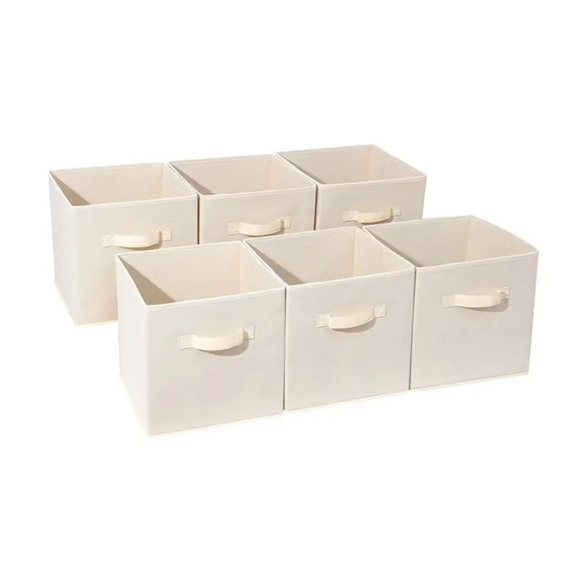 Wardrobe Fabric storage basket Drawer type storage box Sorting box Clothes storage box Toy storage box