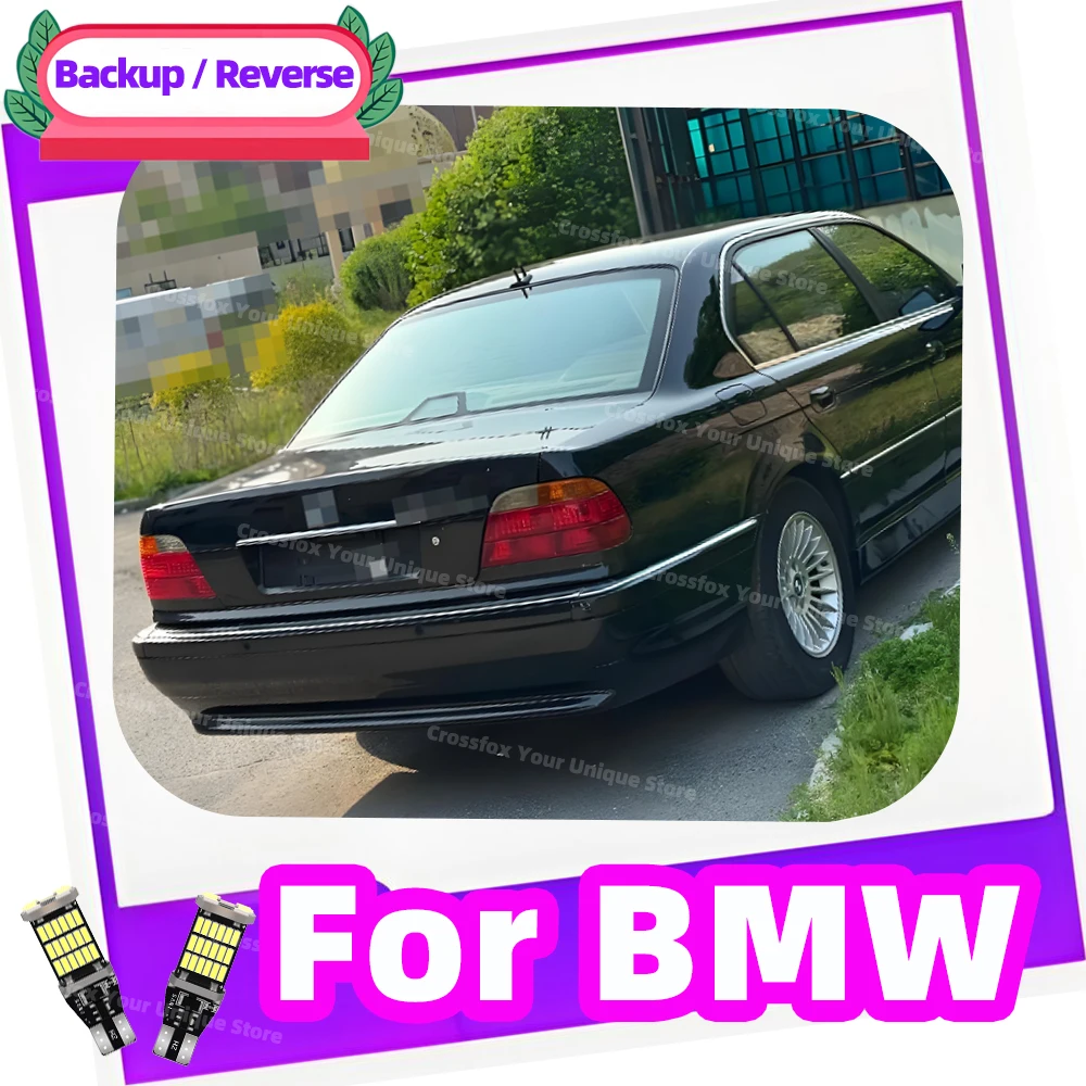 

2 светодиодные лампы заднего хода W16W T15 921 для BMW E81 E87 E88 E82 E92 E90 E91 E60 F07 F11 E61 1, 3, 5 серий